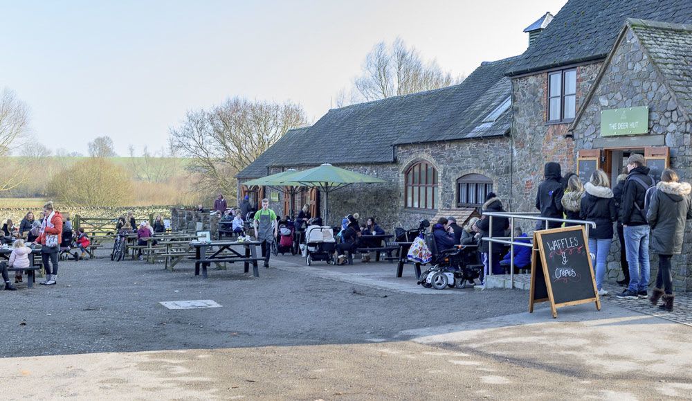 The Deer Barn Tearooms supply Refreshments at the Centre of the Park